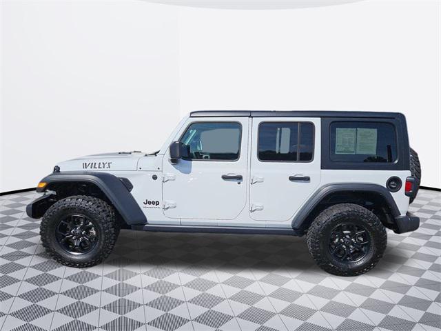 used 2024 Jeep Wrangler car, priced at $39,000