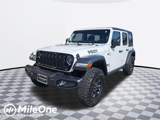 used 2024 Jeep Wrangler car, priced at $39,000