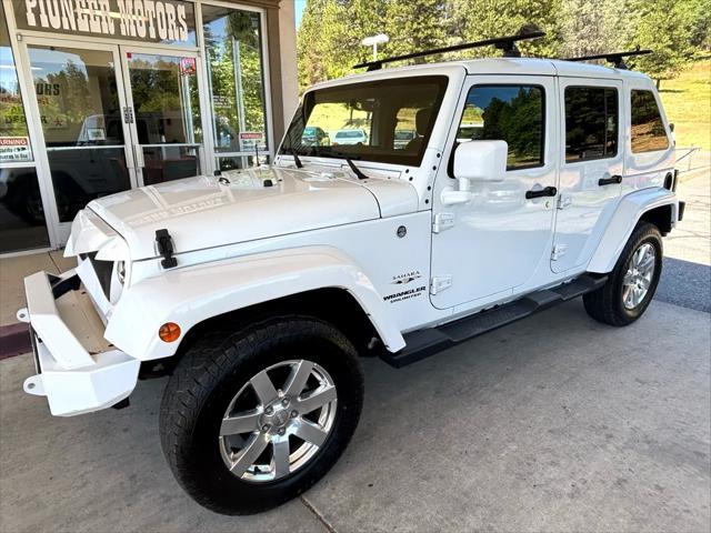 used 2016 Jeep Wrangler Unlimited car, priced at $21,998