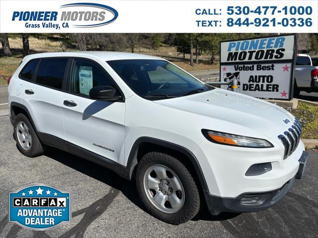 used 2014 Jeep Cherokee car, priced at $13,698