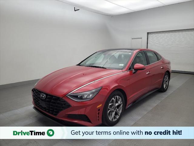 used 2021 Hyundai Sonata car, priced at $18,395