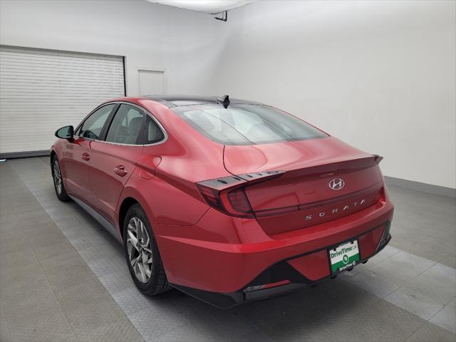 used 2021 Hyundai Sonata car, priced at $18,395