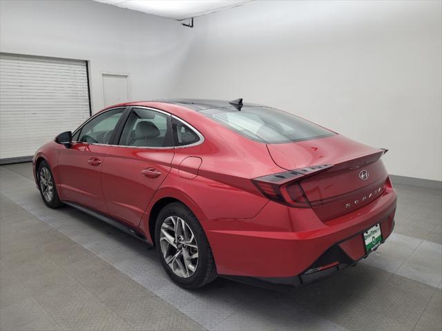 used 2021 Hyundai Sonata car, priced at $18,395