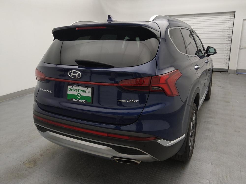 used 2021 Hyundai Santa Fe car, priced at $23,495