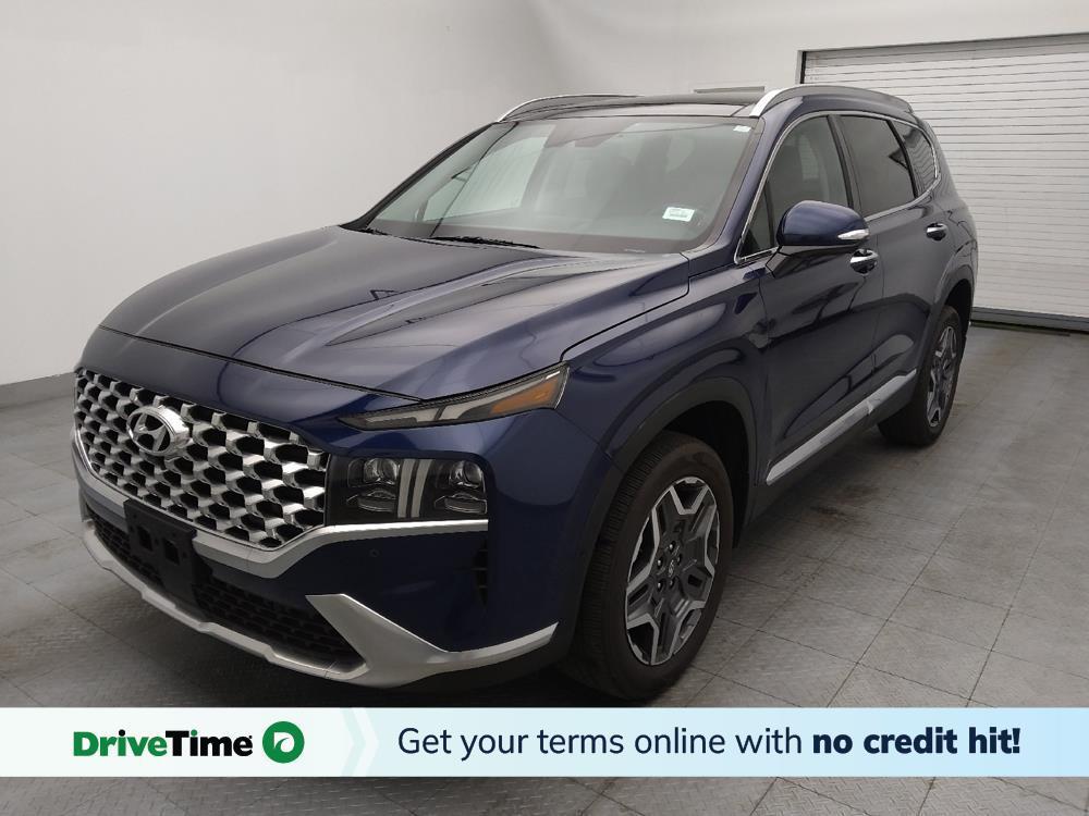 used 2021 Hyundai Santa Fe car, priced at $23,495