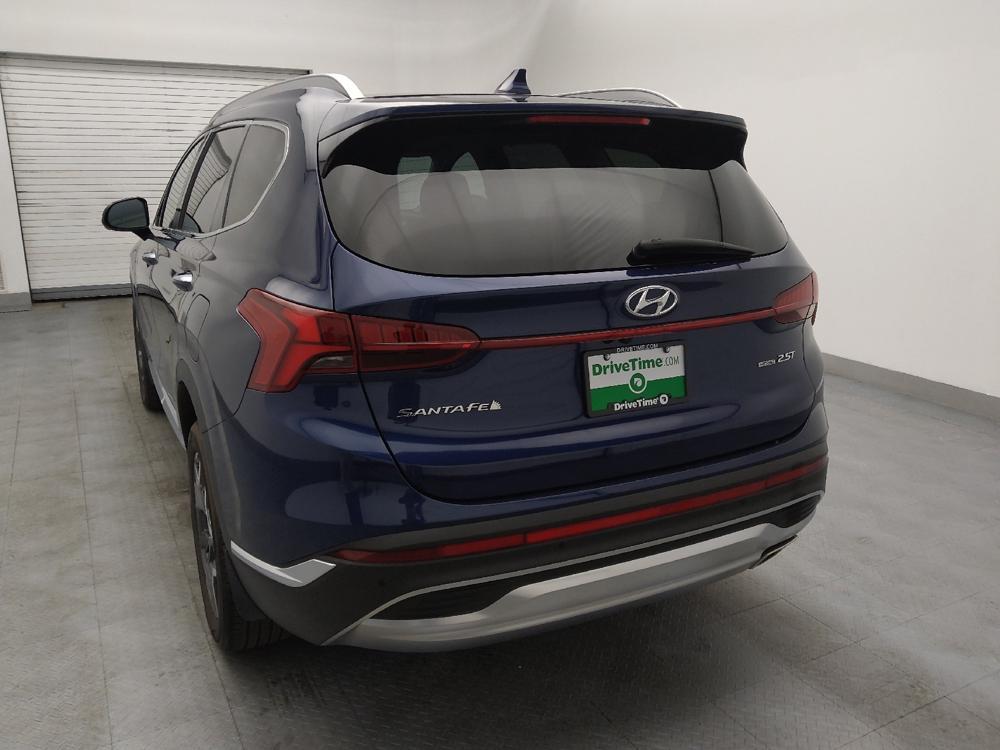 used 2021 Hyundai Santa Fe car, priced at $23,495