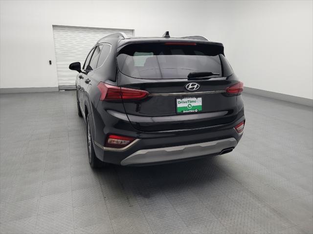 used 2019 Hyundai Santa Fe car, priced at $19,595