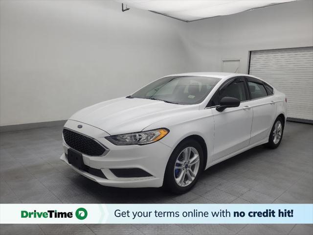 used 2018 Ford Fusion car, priced at $17,995