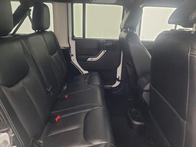 used 2015 Jeep Wrangler Unlimited car, priced at $21,495