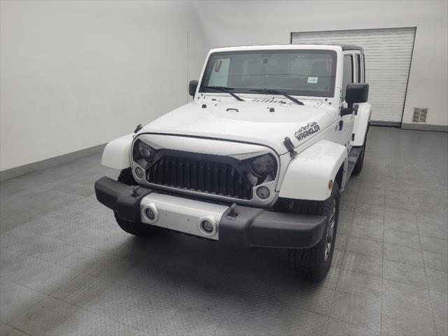 used 2015 Jeep Wrangler Unlimited car, priced at $21,495