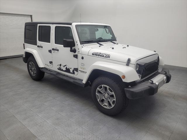 used 2015 Jeep Wrangler Unlimited car, priced at $21,495