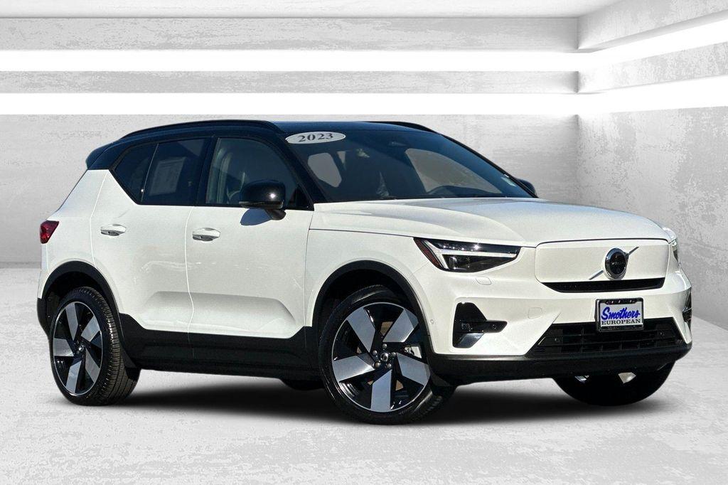 used 2023 Volvo XC40 Recharge Pure Electric car, priced at $36,995