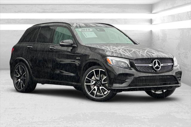 used 2018 Mercedes-Benz AMG GLC 43 car, priced at $27,814