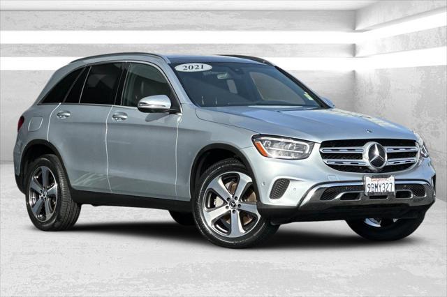 used 2021 Mercedes-Benz GLC 300 car, priced at $29,765