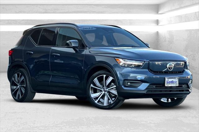 used 2022 Volvo XC40 Recharge Pure Electric car, priced at $33,641