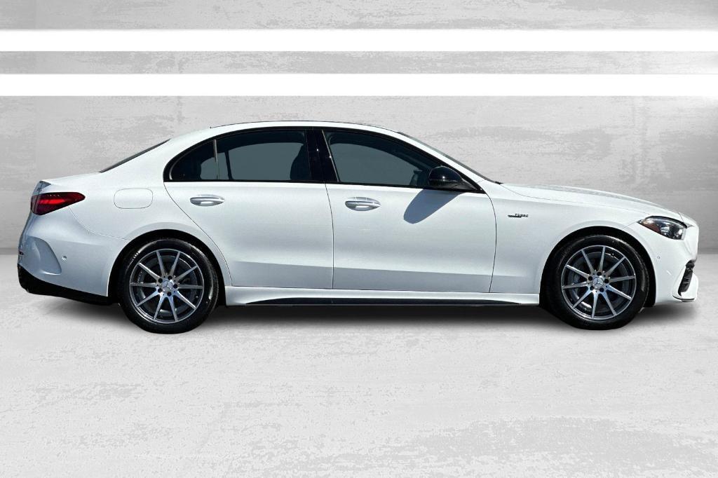 new 2024 Mercedes-Benz AMG C 43 car, priced at $64,690