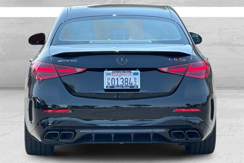 used 2024 Mercedes-Benz AMG C 63 car, priced at $72,275