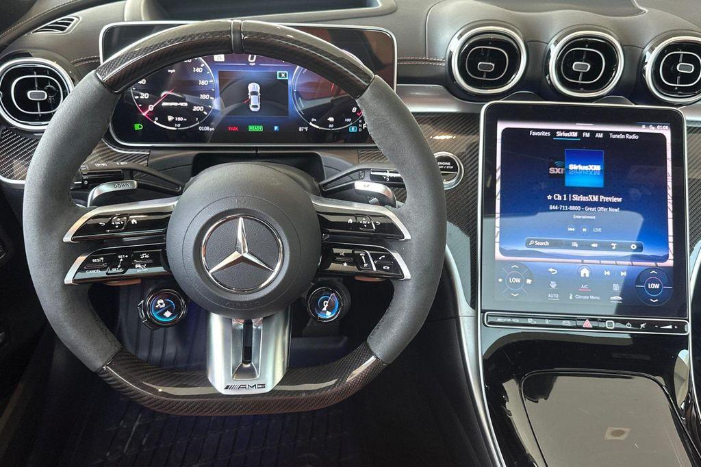 used 2024 Mercedes-Benz AMG C 63 car, priced at $72,275
