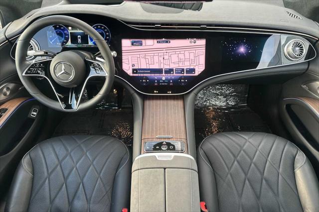 used 2022 Mercedes-Benz EQS 580 car, priced at $59,490