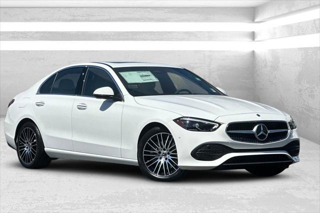new 2025 Mercedes-Benz C-Class car, priced at $49,600