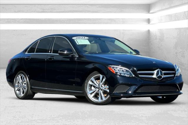 used 2021 Mercedes-Benz C-Class car, priced at $28,915