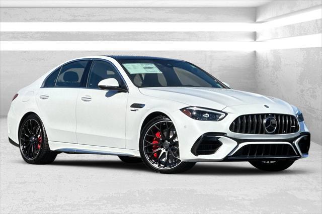 new 2024 Mercedes-Benz AMG C 63 car, priced at $104,915