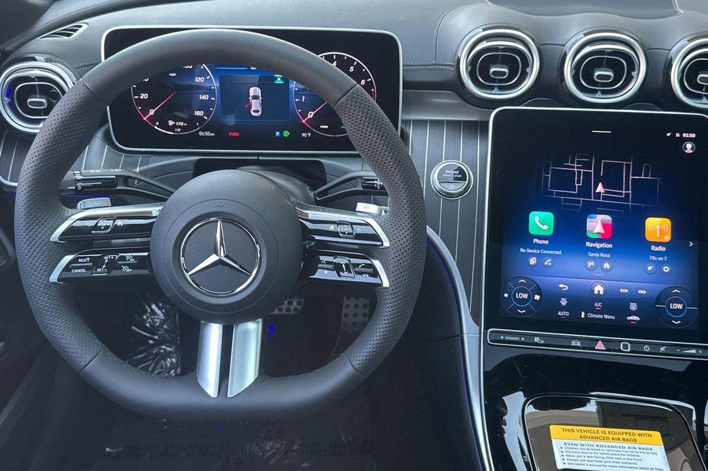 new 2025 Mercedes-Benz C-Class car, priced at $58,095