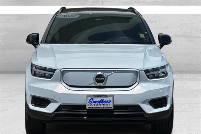 used 2022 Volvo XC40 Recharge Pure Electric car, priced at $30,710