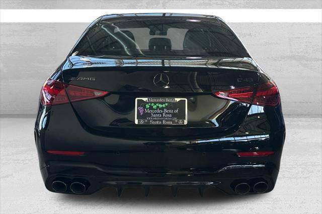 new 2025 Mercedes-Benz AMG C 43 car, priced at $69,320