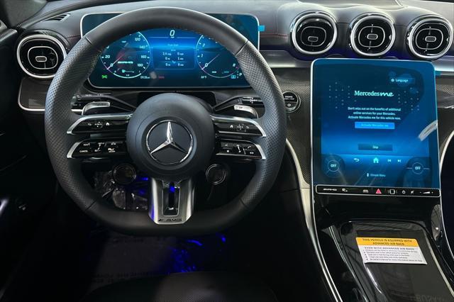 new 2025 Mercedes-Benz AMG C 43 car, priced at $69,320