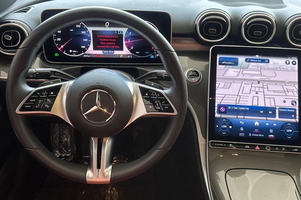 used 2024 Mercedes-Benz C-Class car, priced at $39,778