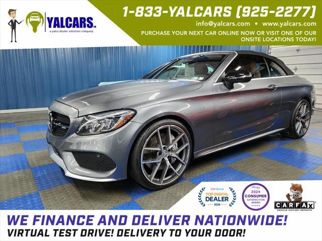 used 2017 Mercedes-Benz AMG C 43 car, priced at $25,347