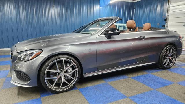 used 2017 Mercedes-Benz AMG C 43 car, priced at $25,988