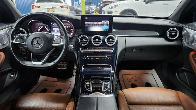 used 2017 Mercedes-Benz AMG C 43 car, priced at $25,988