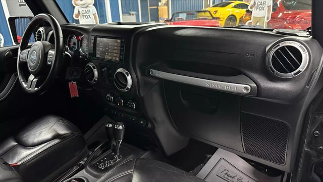 used 2015 Jeep Wrangler Unlimited car, priced at $18,333