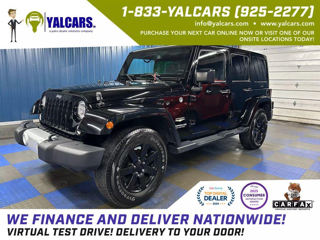 used 2015 Jeep Wrangler Unlimited car, priced at $17,793