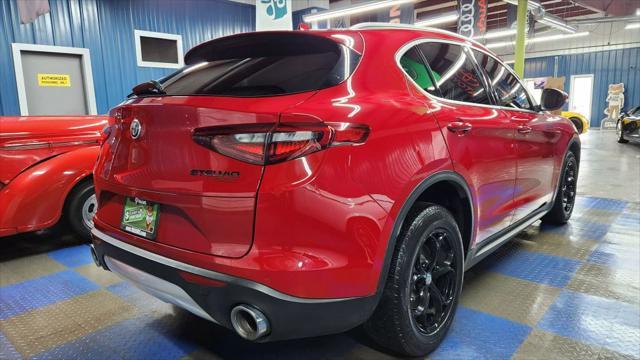 used 2018 Alfa Romeo Stelvio car, priced at $15,843
