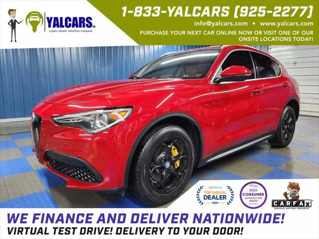 used 2018 Alfa Romeo Stelvio car, priced at $15,843