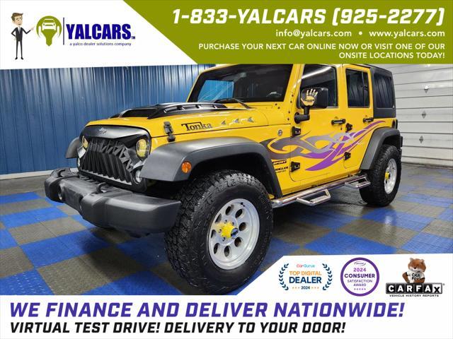 used 2015 Jeep Wrangler Unlimited car, priced at $21,970