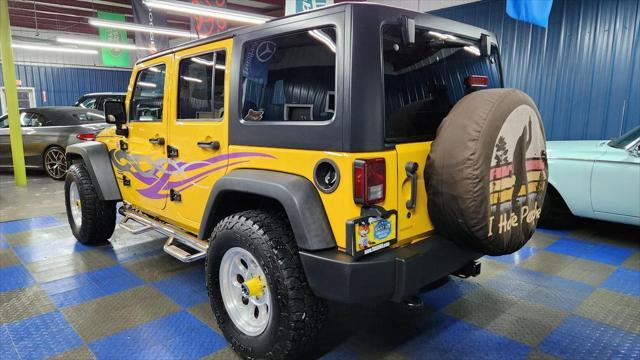 used 2015 Jeep Wrangler Unlimited car, priced at $21,970