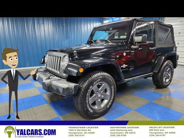 used 2015 Jeep Wrangler car, priced at $17,107