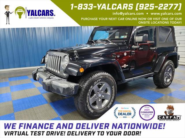 used 2015 Jeep Wrangler car, priced at $16,881