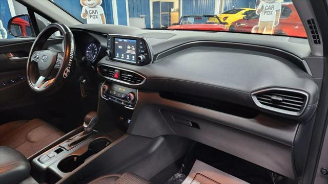 used 2019 Hyundai Santa Fe car, priced at $16,513