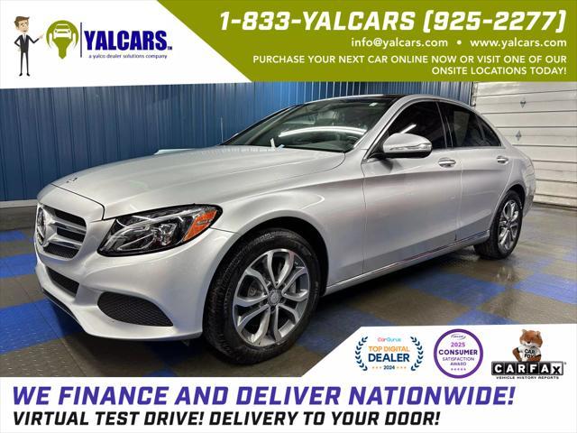 used 2015 Mercedes-Benz C-Class car, priced at $12,980