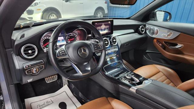 used 2017 Mercedes-Benz AMG C 43 car, priced at $27,787