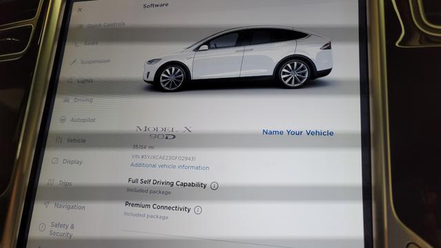 used 2016 Tesla Model X car, priced at $74,480