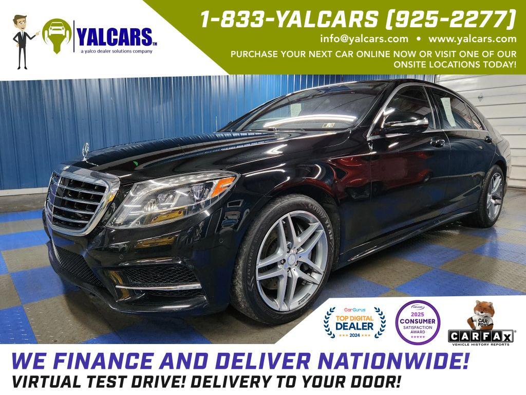 used 2015 Mercedes-Benz S-Class car, priced at $20,873