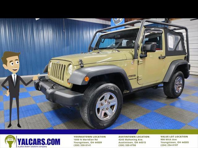 used 2013 Jeep Wrangler car, priced at $8,365