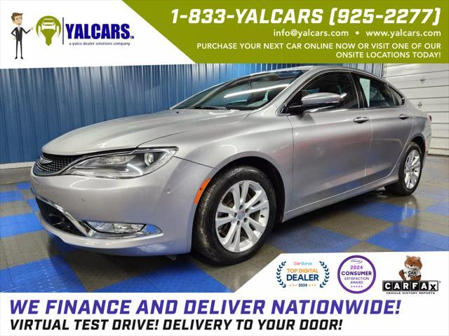 used 2015 Chrysler 200 car, priced at $10,989