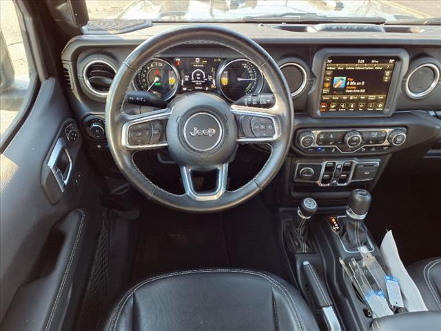 used 2021 Jeep Wrangler Unlimited 4xe car, priced at $33,995